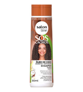 Shampoo SOS Cachos Coco 300ml - Salon Line