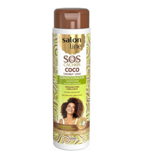 Condicionador SOS Cachos Coco 300ml - Salon Line