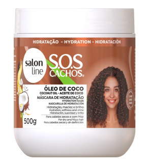 Máscara SOS Cachos Coco 500gr - Salon Line