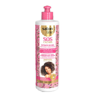 Ativador de Cachos SOS Cachos Extrato de Mel 500ml - Salon Line