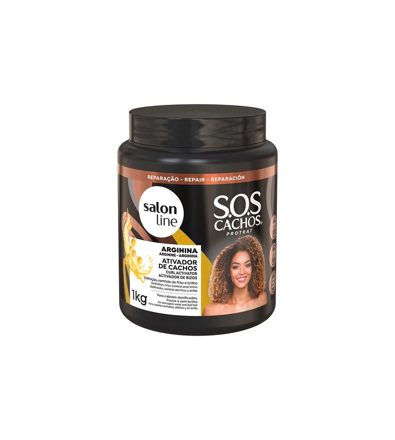 Ativador de Cachos Arginina 1kg - Salon Line