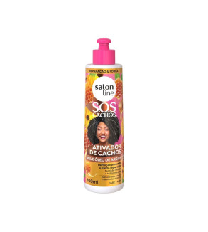 Ativador de Cachos SOS Cachos Extrato de Mel 300ml - Salon Line
