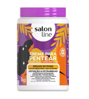 Creme de Pentear Brilho Intenso 1kg - Salon Line