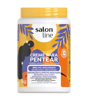 Creme de Pentear Brilho Molhado 1kg - Salon Line