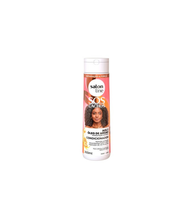 Condicionador SOS Cachos Extrato de Mel 300ml - Salon Line