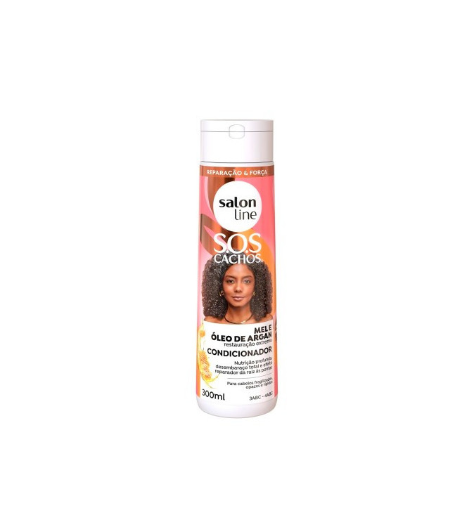 Condicionador SOS Cachos Extrato de Mel 300ml - Salon Line Condicionador SOS Cachos Extrato de Mel 300ml - Salon Line