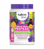 Creme de Pentear Kids Cachinhos Brilhantes 1kg - Salon Line