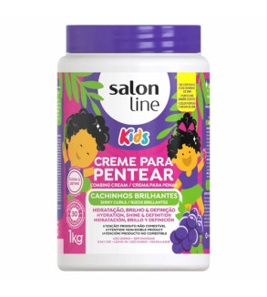 Creme de Pentear Kids Cachinhos Brilhantes 1kg - Salon Line