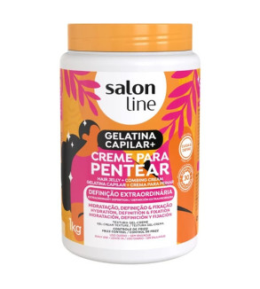 SOS Gelatina+Creme de Pentear Definição Extraordinária 1kg - Salon Line