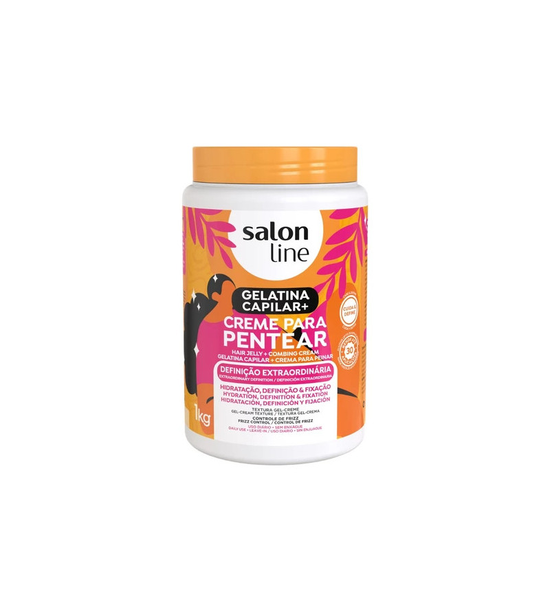 SOS Gelatina+Creme de Pentear Definição Extraordinária 1kg - Salon Line