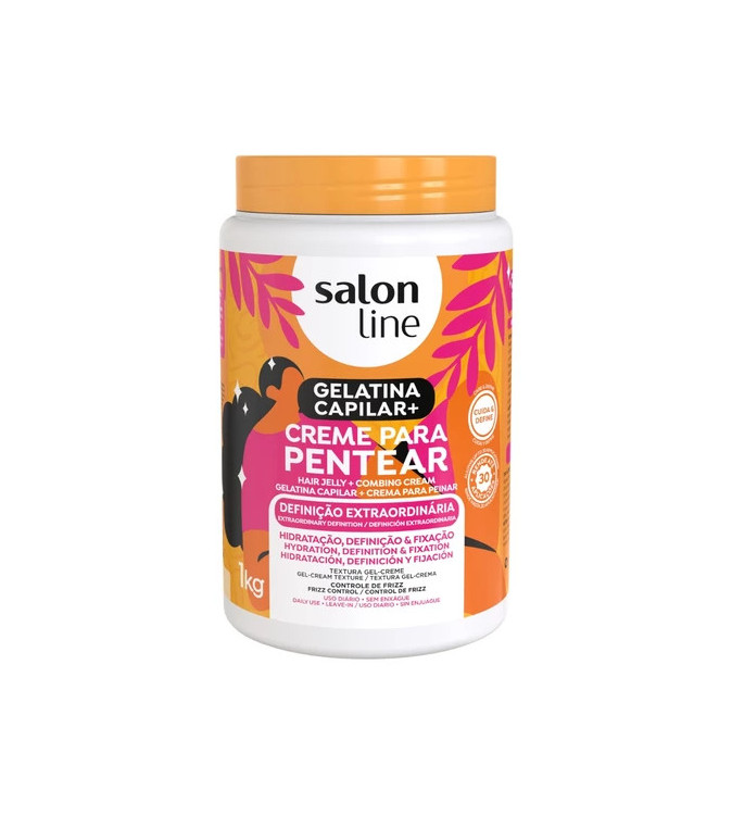 SOS Gelatina+Creme de Pentear Definição Extraordinária 1kg - Salon Line