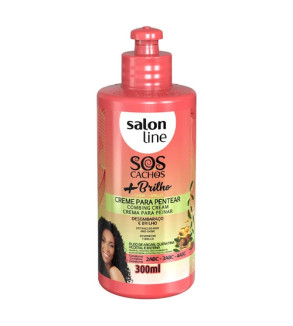 Creme de Pentear SOS Cachos +Brilho 300ml - Salon Line