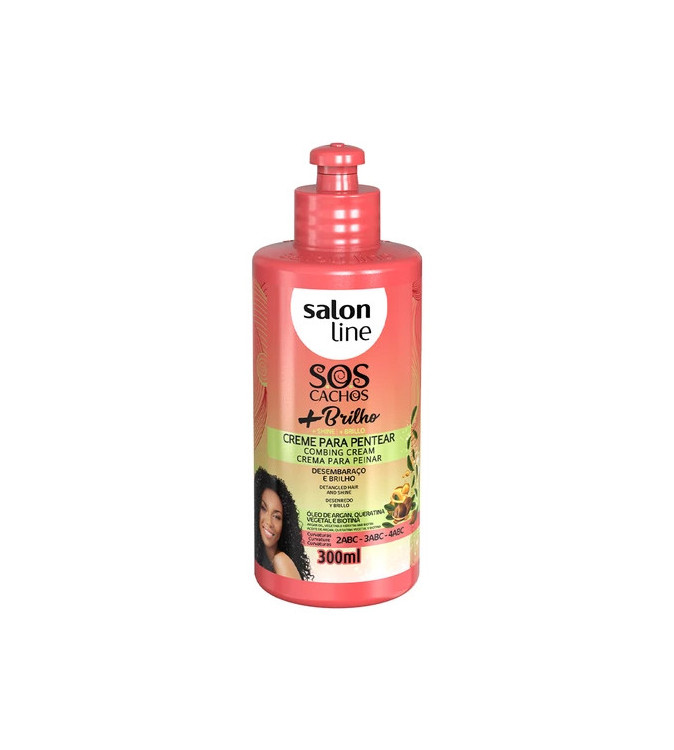 Creme de Pentear SOS Cachos +Brilho 300ml - Salon Line Creme de Pentear SOS Cachos +Brilho 300ml - Salon Line