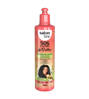 Ativador de Cachos SOS Cachos +Brilho 300ml - Salon Line