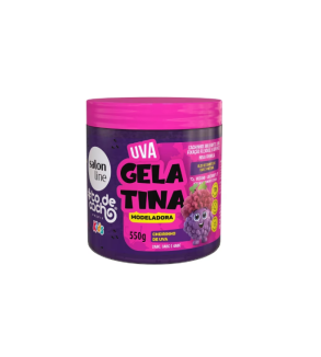 Gelatina Modeladora Kids ToDeCacho Uva 550g - Salon Line