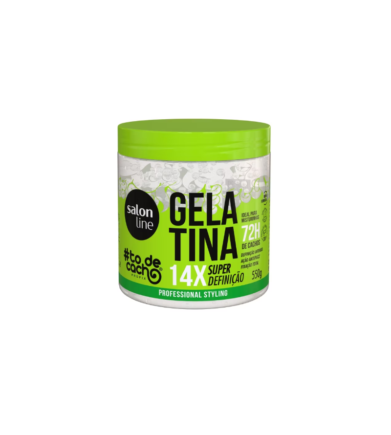 Gelatina Super Definição 550gr ToDeCacho - Salon Line