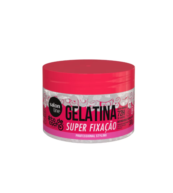 Gelatina Super Fixação 300gr ToDeCacho - Salon Line Gelatina Super Fixação 300gr ToDeCacho - Salon Line