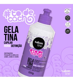 Gelatina Hidra-Definição 320gr ToDeCacho - Salon Line