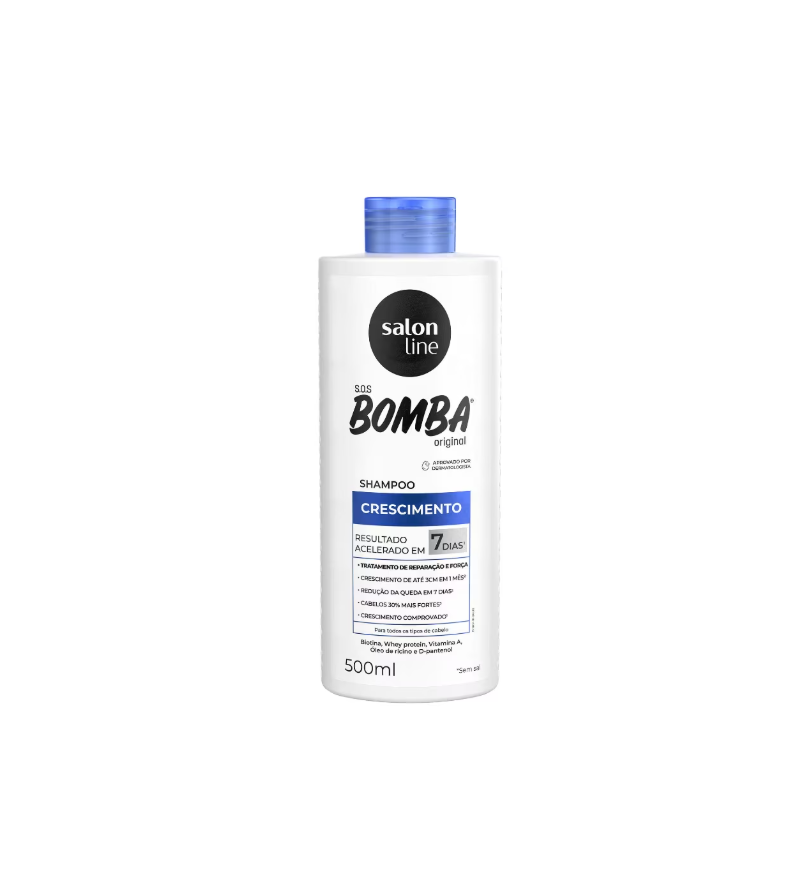 Shampoo SOS Bomba Original 500ml - Salon Line