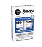 Kit Shampoo + Condicionador SOS Bomba Original Salon Line 200ml