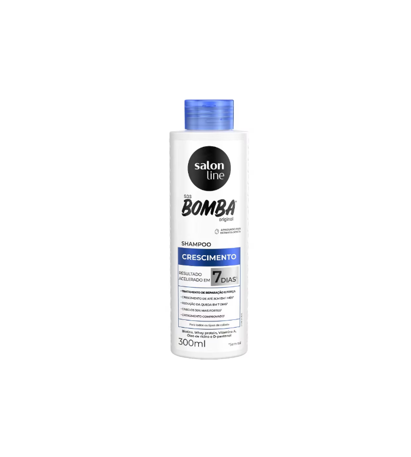 Shampoo SOS Bomba Original 300ml - Salon Line