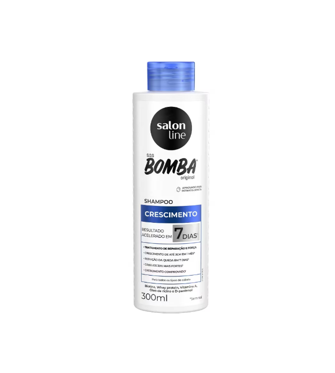Shampoo SOS Bomba Original 300ml - Salon Line Shampoo SOS Bomba Original 300ml - Salon Line