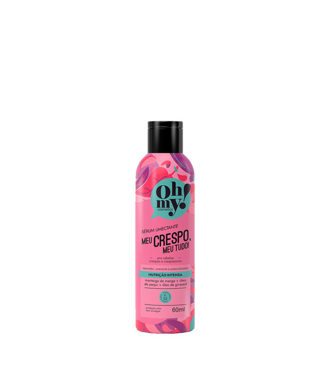 Sérum Umectante Meu Crespo Meu Tudo 60ml - Oh My Cosmetics Sérum Umectante Meu Crespo Meu Tudo 60ml - Oh My Cosmetics
