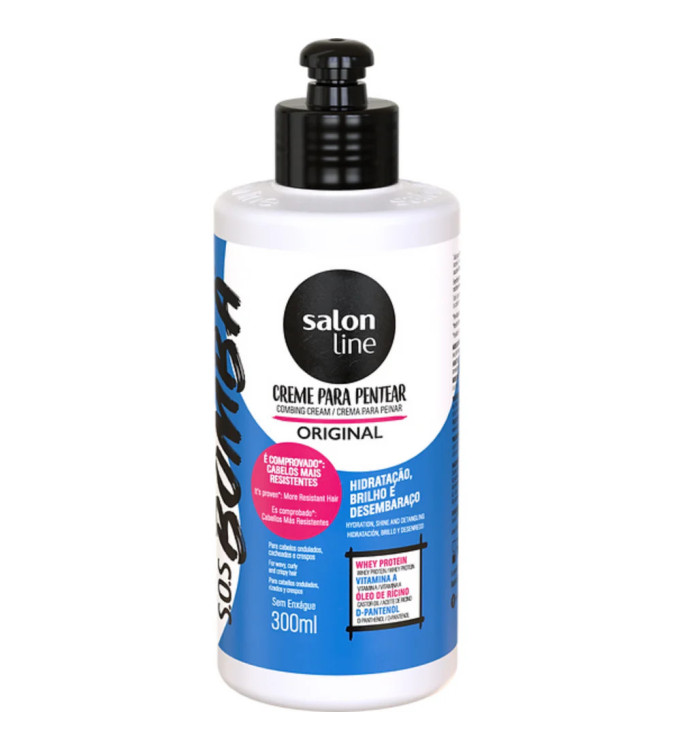 Creme de Pentear SOS Bomba 300ml - Salon Line Creme de Pentear SOS Bomba 300ml - Salon Line