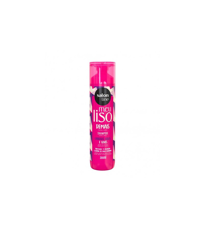 Shampoo Meu Liso Demais 300ml - Salon Line