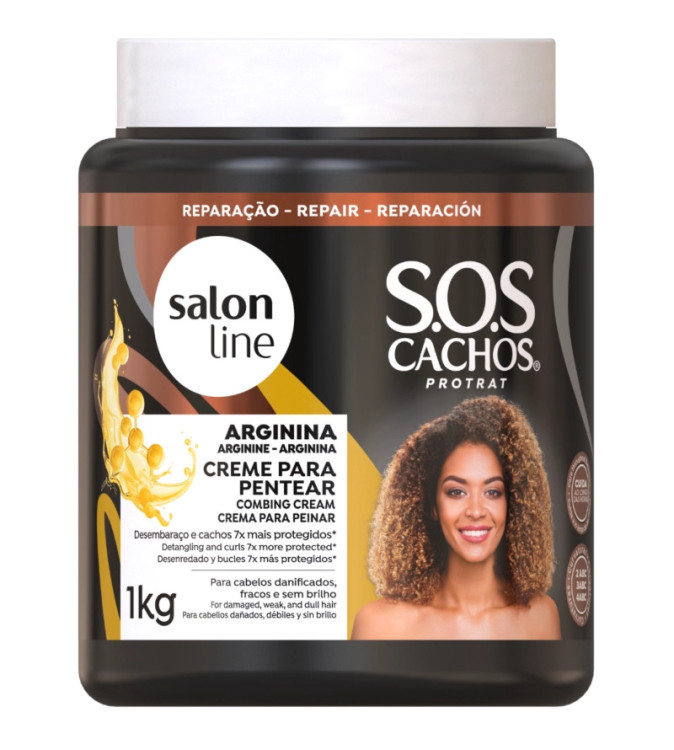 Creme de Pentear de Arginina 1kg - Salon Line Creme de Pentear de Arginina 1kg - Salon Line
