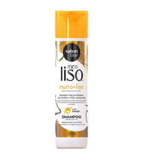 Shampoo Meu Liso Muito+Liso 300ml - Salon Line