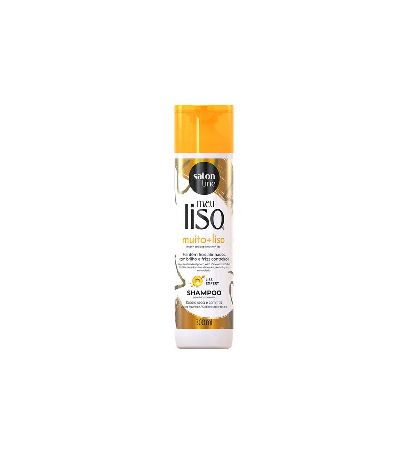 Shampoo Meu Liso Muito+Liso 300ml - Salon Line