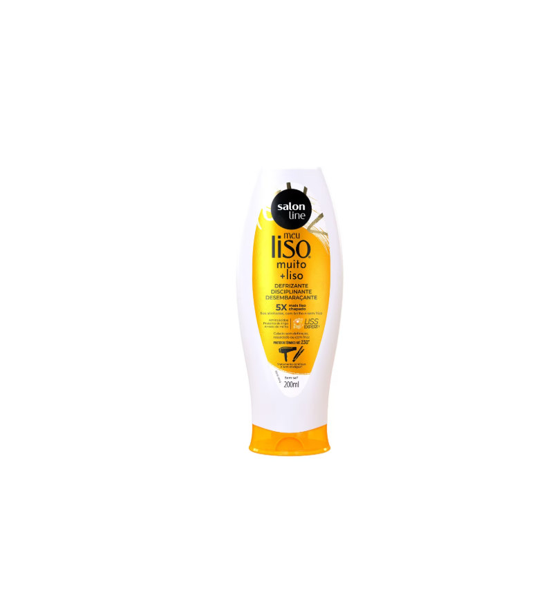 Defrizante Protetor Térmico Meu Liso Muito+Liso 200gr - Salon Line