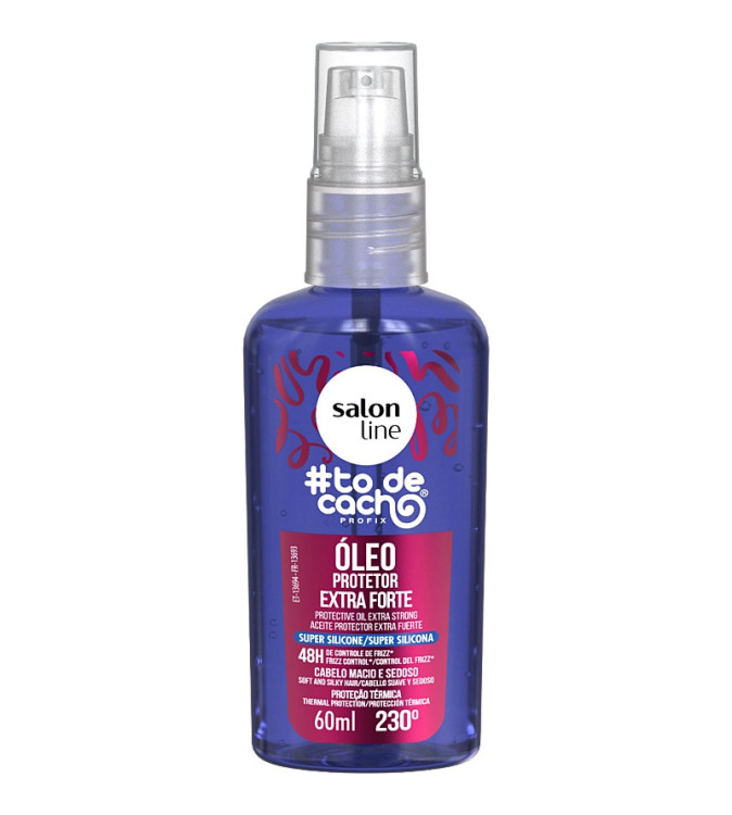 Óleo Reparador Extra Forte 60ml ToDeCacho - Salon Line Óleo Reparador Extra Forte 60ml ToDeCacho - Salon Line