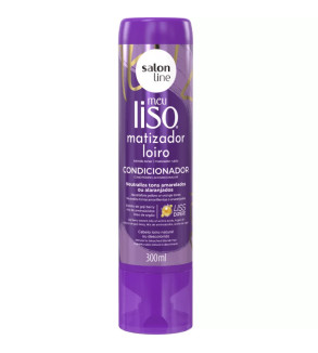 Condicionador Meu Liso Matizador 300ml - Salon Line