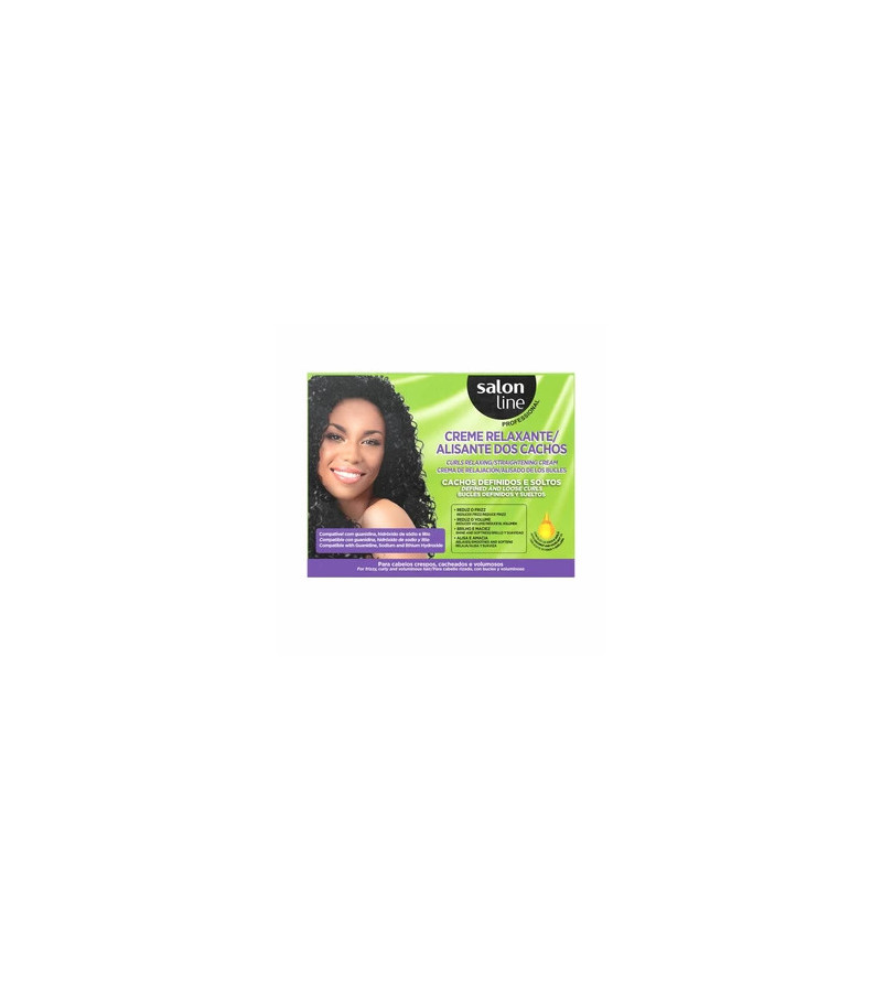 Creme Relaxante / Alisante de Cachos 200gr - Salon Line