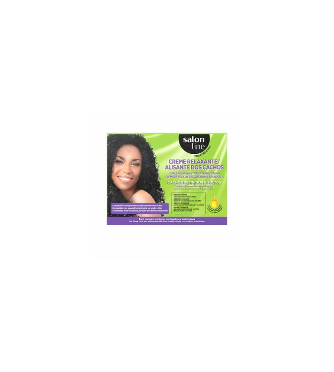 Creme Relaxante / Alisante de Cachos 200gr - Salon Line Creme Relaxante / Alisante de Cachos 200gr - Salon Line