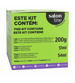 Creme Relaxante / Alisante de Cachos 200g - Salon Line