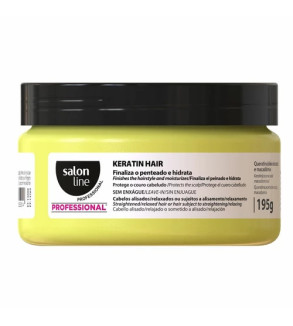Pomada Capilar Keratin Hair Food 195g - Salon Line