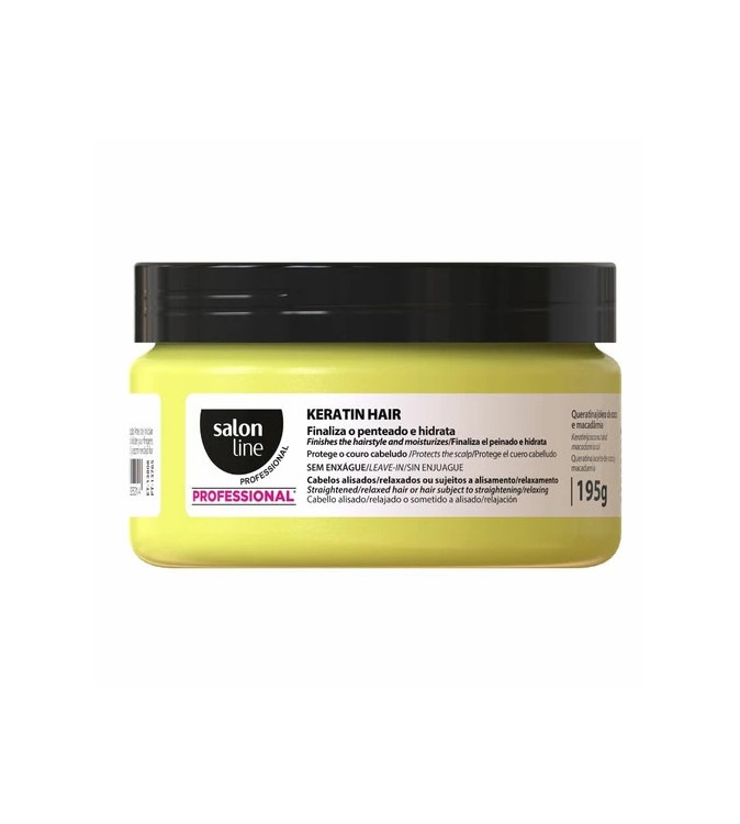 Pomada Capilar Keratin Hair Food 195g - Salon Line Pomada Capilar Keratin Hair Food 195g - Salon Line
