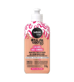 ToDeCacho Gel Creme Modelador Cachos Sonhos Fixação Extra Forte 310gr - Salonline