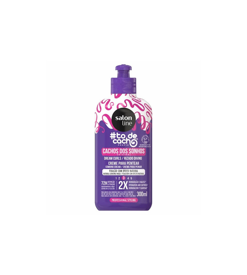 Creme de Pentear Cachos dos Sonhos 300ml - Salon Line