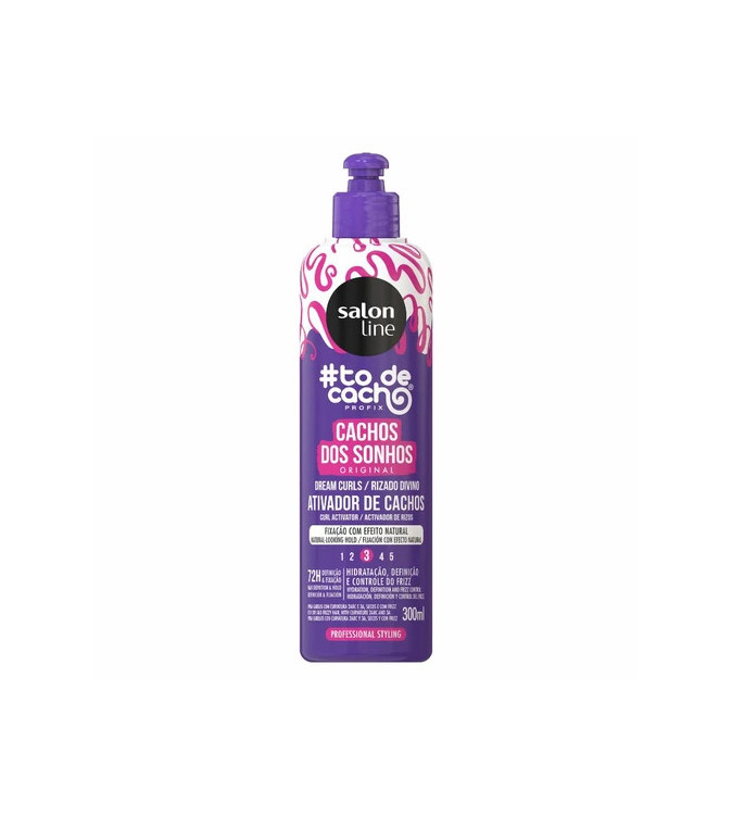 Ativador Cachos dos Sonhos 300ml - Salon Line Ativador Cachos dos Sonhos 300ml - Salon Line
