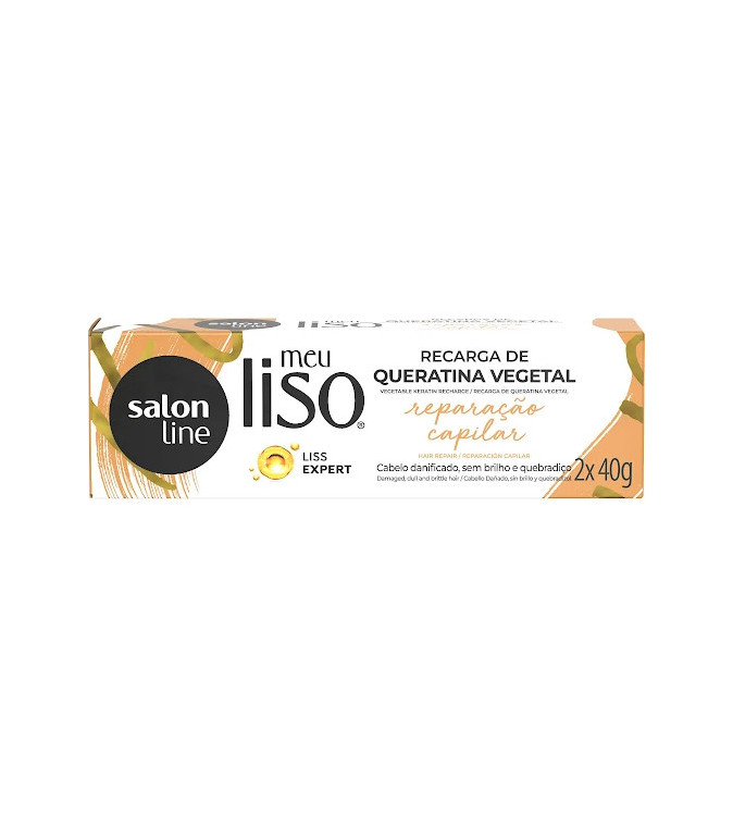 Recarga de Queratina Vegetal 80g - Salon Line Recarga de Queratina Vegetal 80g - Salon Line