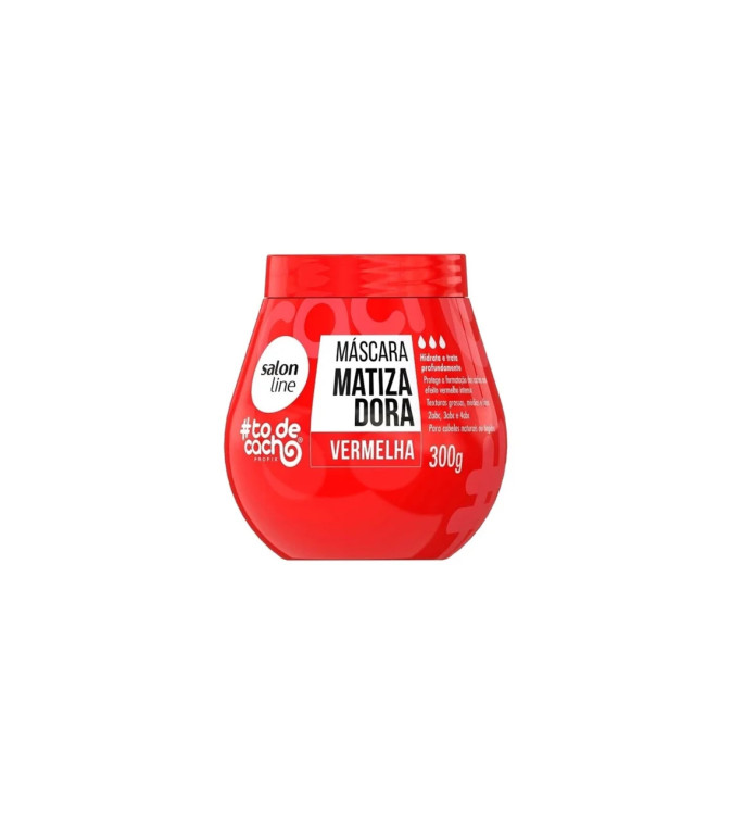Máscara Matizadora Vermelha 300g - Salon Line