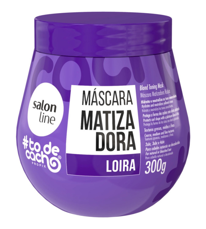Máscara Matizadora Loira 300g - Salon Line Máscara Matizadora Loira 300g - Salon Line
