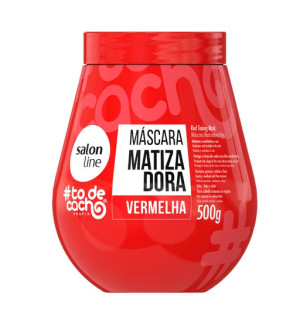 Máscara Matizadora Vermelha 500g - Salon Line
