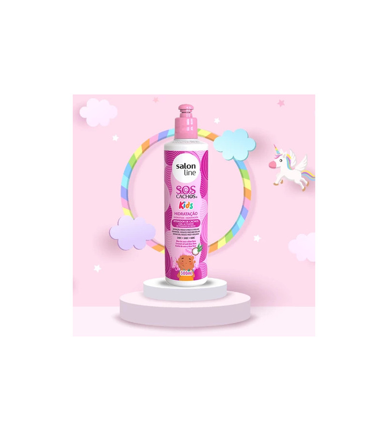 Ativador de Cachos SOS Cachos Kids 300ml - Salon Line