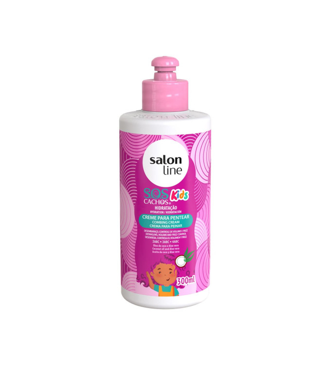 Creme de Pentear SOS Cachos Kids 300ml - Salon Line Creme de Pentear SOS Cachos Kids 300ml - Salon Line