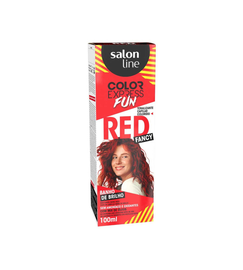 Express Fun Vermelho Coloração Direta 100ml - Salon Line